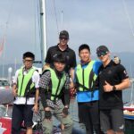 Sandy Zhong同学参加国际帆船比赛